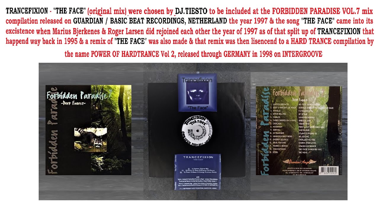TRANCEFIXION-"THE FACE"(Orig Mix for DJ.Tiesto Forbidden Paradise7)+DjPoemVsDjSunflower AcidRaceMix)