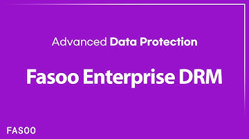 [Fasoo Enterprise DRM] Protect Scanned Data with Fasoo Enterprise Digital Rights Management