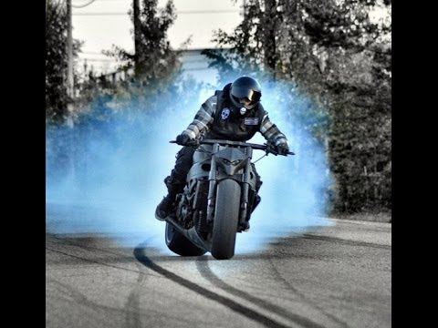 Drifting a 240Hp Suzuki Hayabusa YouTube