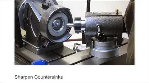 Sharpen Countersinks