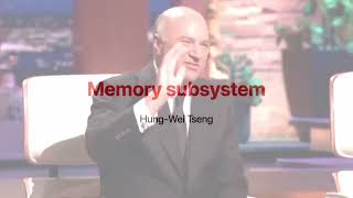 EE/CS277, 2025 Spring: (8) Memory technologies