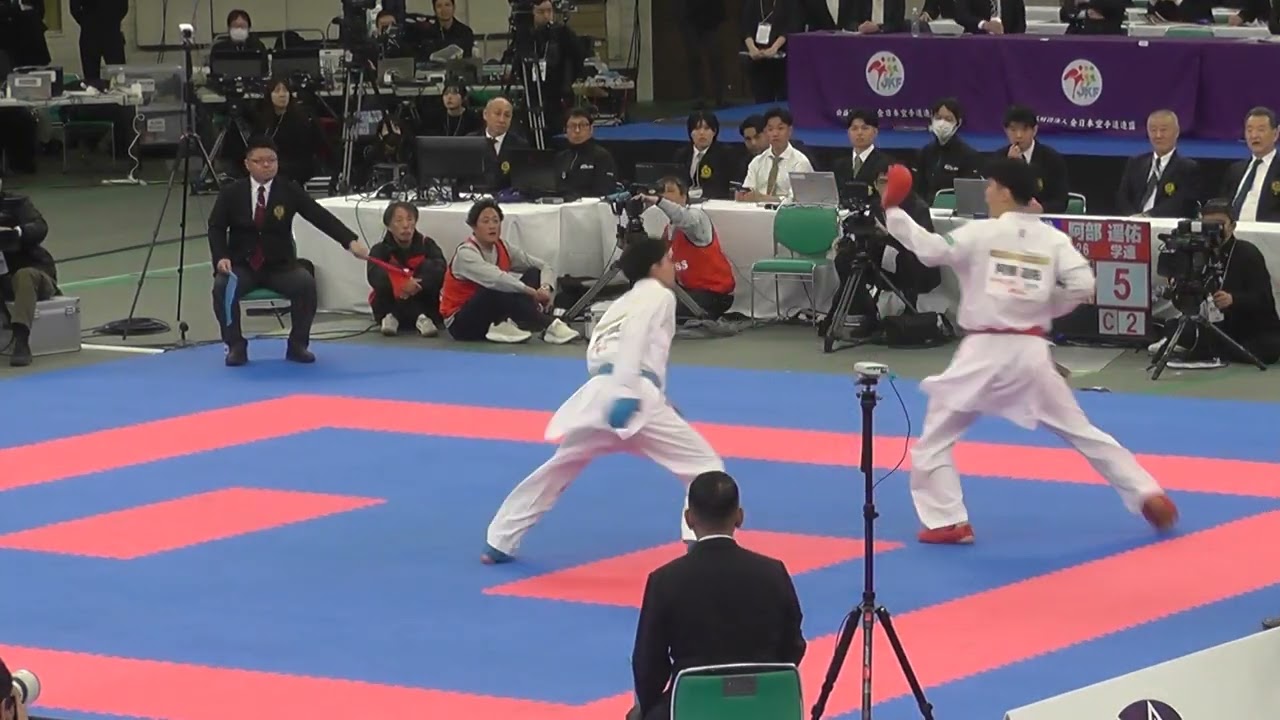 第53回全日本空手道選手権大会　男子個人組手決勝　2025年12月14日　日本武道館