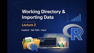 Introduction to R | Lecture 2: Working Directory & Importing Data