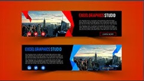 HOW TO DESIGN CREATIVE WEB HEADER IN PHOTOSHOP TUTORIAL