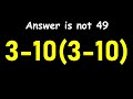 This Simple Math Problem Will Surprise You!