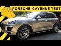 PORSCHE für die BAUSTELLE? TEST Porsche Cayenne Diesel  mit 3,5 Tonnen Anhänger