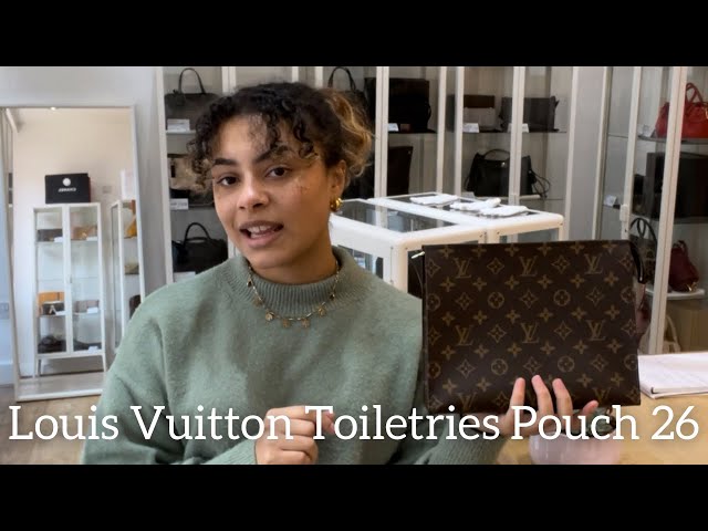 lv toiletry pouch 26 review 🤎 do you have one? what do you think abou