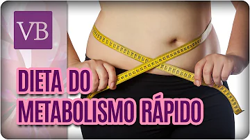 Quais os sintomas de uma pessoa que tem o metabolismo acelerado?