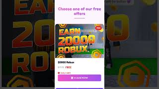 Easy way to get free robux in roblox without human verification!