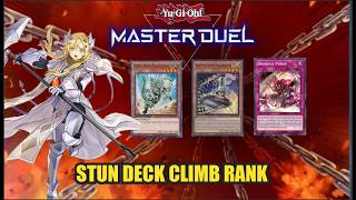 Climbing Ranked with Stun Control Deck ~ YU-GI-OH! MASTER DUEL SEASON 52