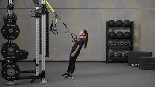 Single Arm TRX Row : Back & Core Stability Exercise