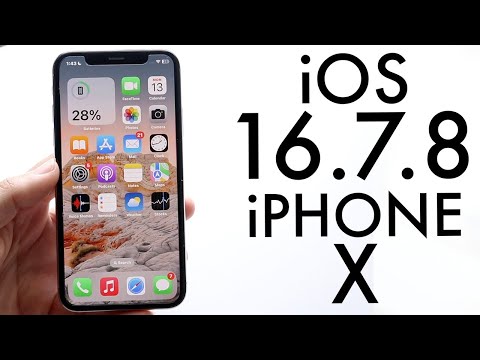 iOS 16.7.8 On iPhone X! (Review)