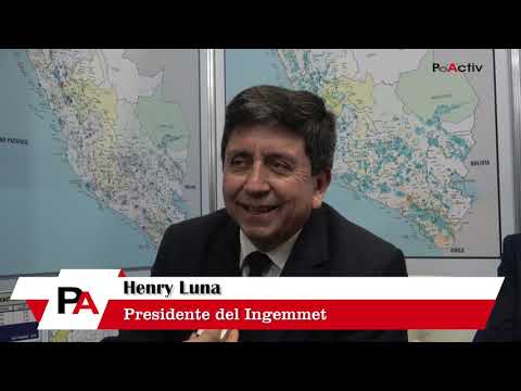 Henry Luna - Presidente del INGEMMET