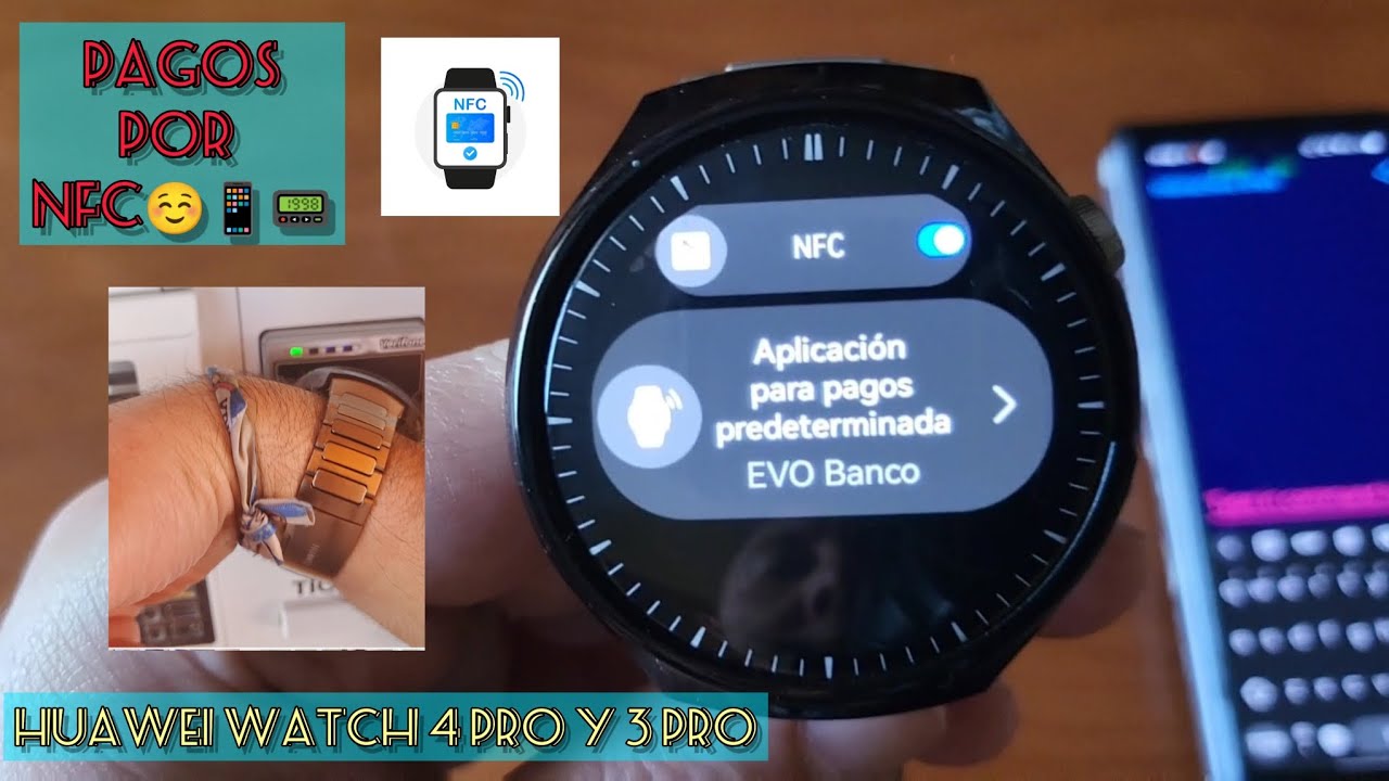 HUAWEI WATCH 3/WATCH 4-¡¡¡ NOVEDAD !!!-PAGAR CON EL NFC DEL RELOJ POR  BLUETOOTH-WIFI Y ESIM-ESPAÑOL. 