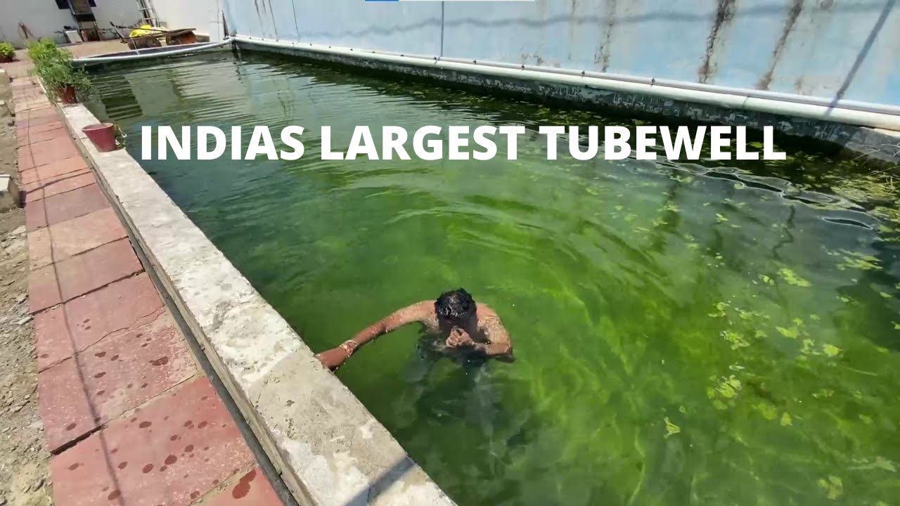 Biggest Tubewell Pool in Village || Bahoot Maja aaya - YouTube