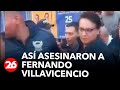 ÚLTIMO MOMENTO | Así mataban a Fernando Villavicencio, candidato a presidente de Ecuador