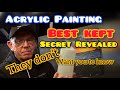 Acrylic painting propylene glycol