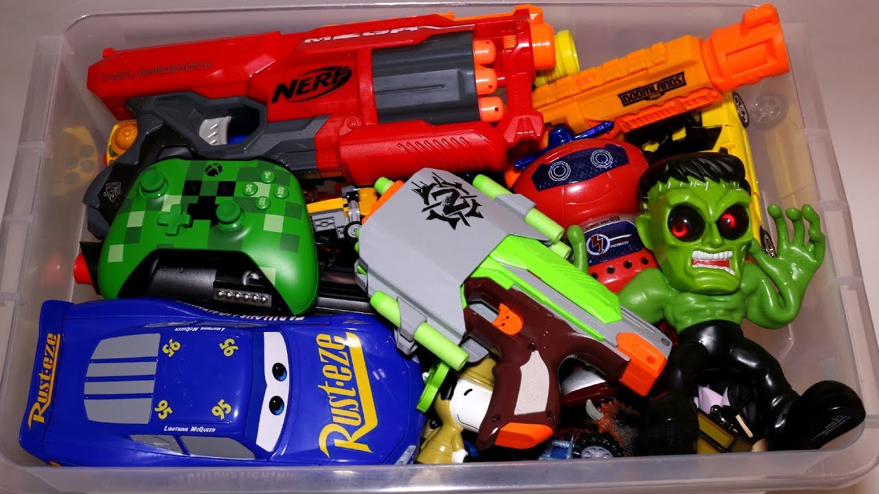 nerf gun toy box
