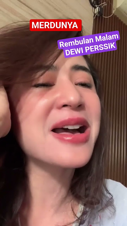 SYAHDUNYA! Dewi Perssik - Rembulan Malam | Album Evie Tamala / CANTIK SUARA MERDU YA MAMII...