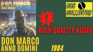 Don Marco - Anno Domini (Good Quality) #Italodisco #Eurodisco #80s