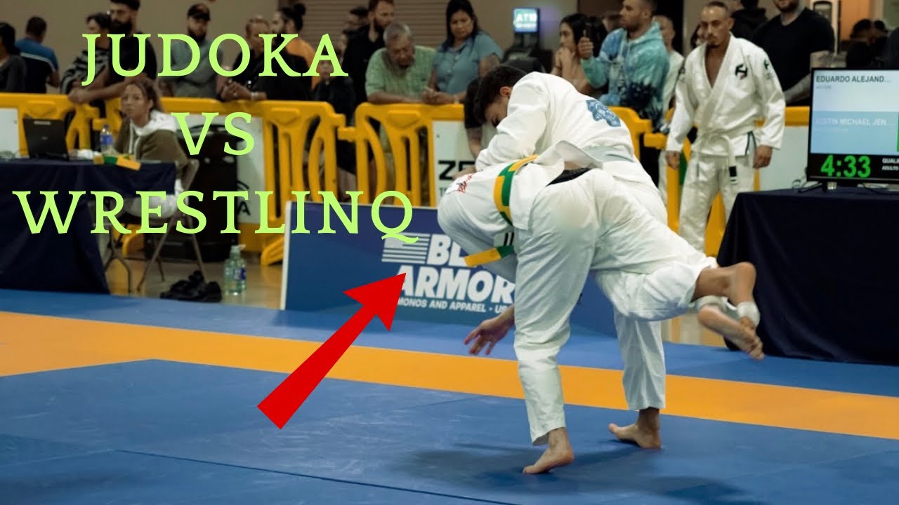 BJJ competition, JUDO vs WRESTLING YouTube