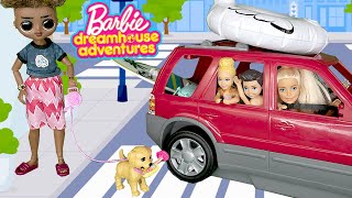 MY BROTHER BEING MEAN! - Barbie Family Takes a Road Trip - LOSING MY FAVOURITE DOLL!