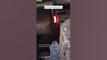 Automated friction welding machine with a daily production capacity of 5,000 pieces