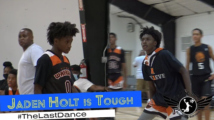 Jaden Holt 2025 playing up on the 15U level