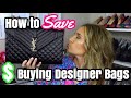 HOW TO SAVE MONEY BUYING DESIGNER BAGS AND YSL UNBOXING