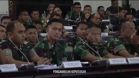 Ceramah pembekalan Dankodiklatad kepada Pasis Dikreg LXVI Seskoad