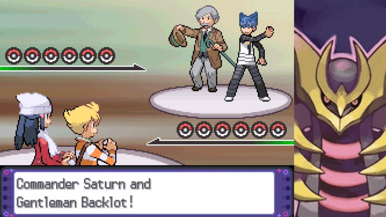 Pokemon Renegade Platinum Team Galactic Commander Saturn