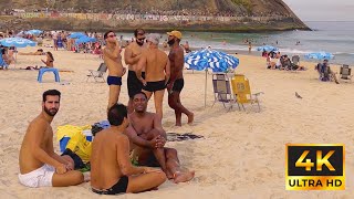 ?? HOT DAY ON LEME BEACH 4K ⁶⁰ | RIO DE JANEIRO, BRAZIL