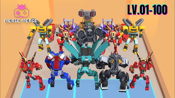 🌟🚔Merge Robot Master: Car Games🚔🌟( NO APK + MOD ) Part 01