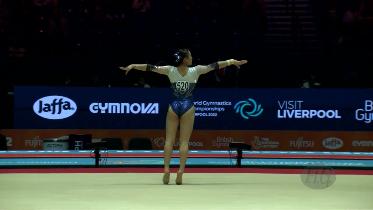 MIYATA Shoko (JPN) - 2022 Artistic Worlds, Liverpool (GBR) - Qualifications Floor Exercise