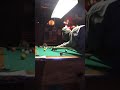 Playing pool near the off grid New York State