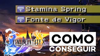 Final Fantasy X - How to Obtain Stamina Spring (Source of Vigor): The 3 Best Ways