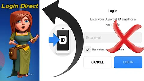 How do I log into supercell without ID?
