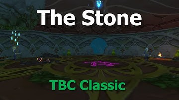 The Stone--Blood Elf Warlock Voidwalker Quest--WoW TBC Classic