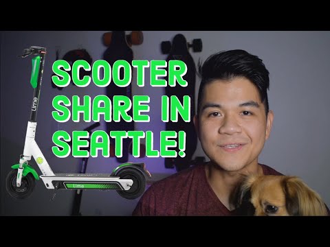 Video: Scooters za umeme ni halali huko Seattle?