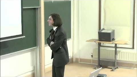 Prof. Cedric Villani | Particle systems and the hydro-dynamical limit of the Ginzburg-Landau...