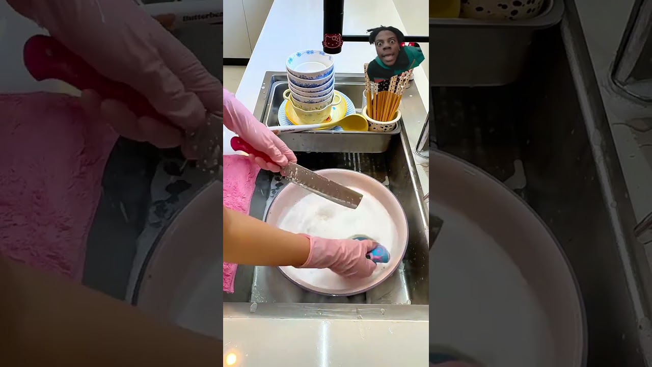 How to save water when doing dishes 💦 Use water wisely 