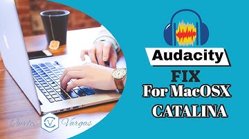 Audacity On MacOSX Catalina With Icon
