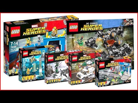 COMPILATION ALL LEGO Marvel Super 2017 - Speed Build - YouTube