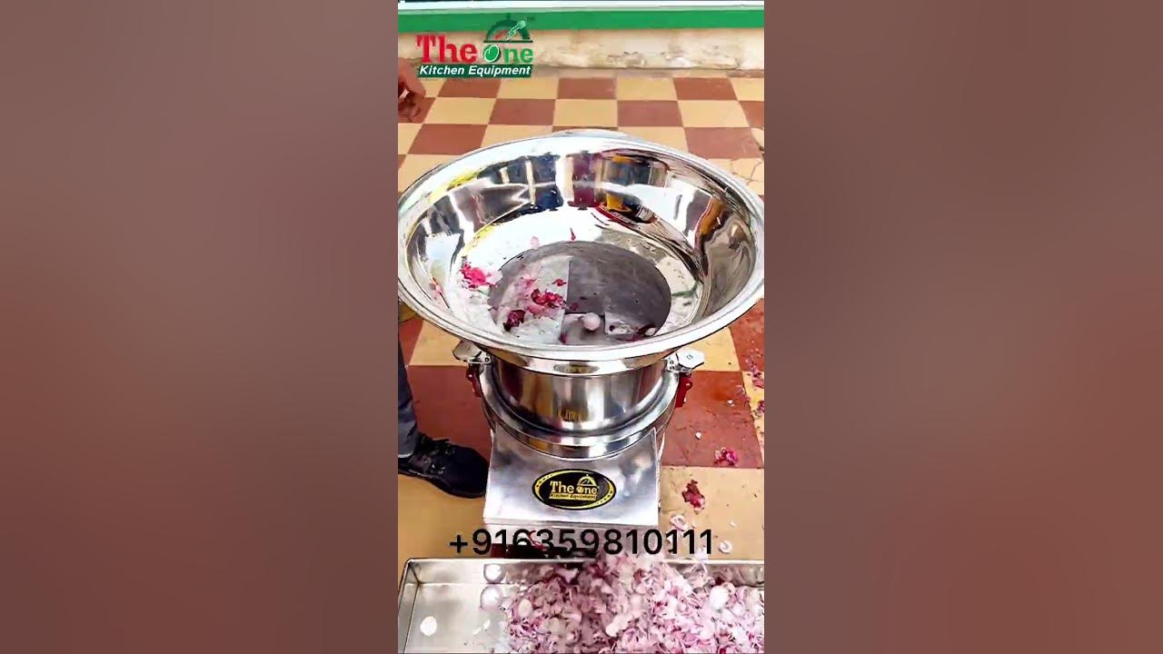 Onion slicer machines / vegetable cutting machine / Any enquiry WhatsApp  message +917698010111, The One Kitchen Equipment, The One Kitchen  Equipment · Original audio