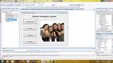 How to create a simple C# database application with Microsoft SQL server (2008)-Part  3.wmv