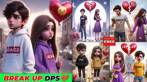 How to Create Couples Break-Up ai images💔 breakup photo editing | bing ai image generator | bing ai