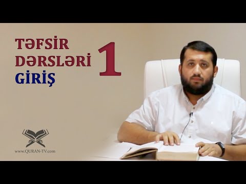 Video: Təfsir Nədir