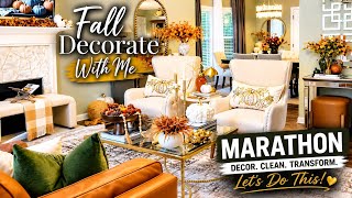 NEW FALL DECORATE WITH ME MARATHON 🍂 | Elegant Fall Home Decorating Ideas 2026