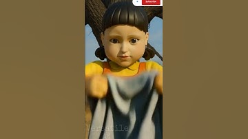 squid game doll ai transformation to joker #squidgame #viral #shorts