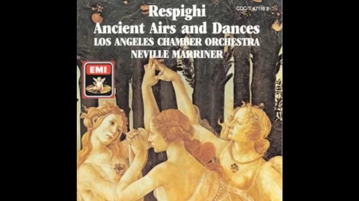 Respighi: Ancient Airs and Dances, Suite No. 1- Si...